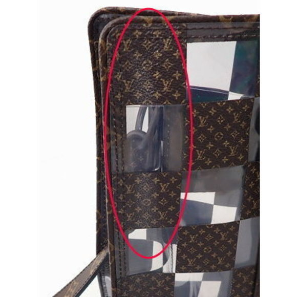 Louis Vuitton Monogram Chess Sac Plat Bag - Picture 7 of 8